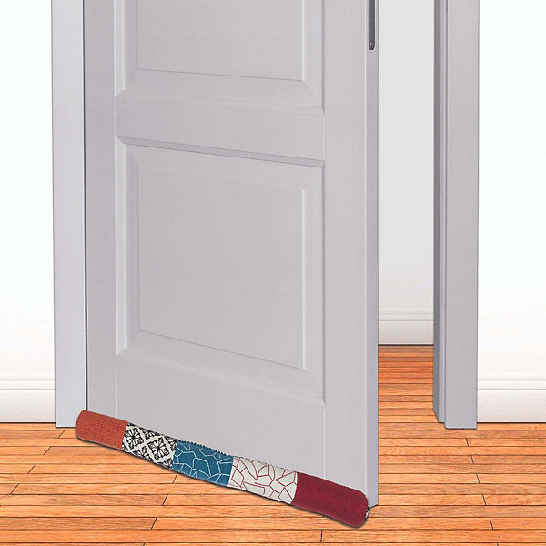 Boudin de porte patchwork 80x7 cm
