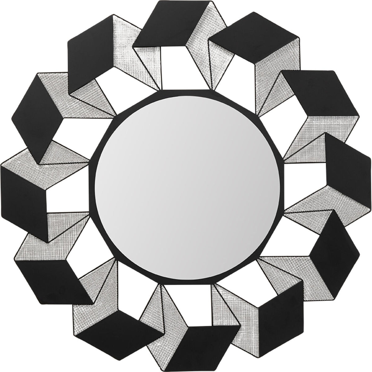 Kare Design Spiegel Cubes Ø104cm