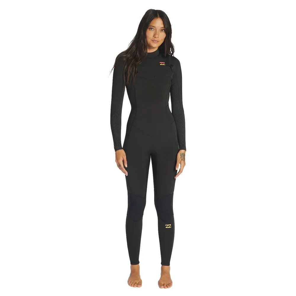 Billabong Synergy 4/3 mm Woman Long Sleeve Chest Zip Neoprene Suit
