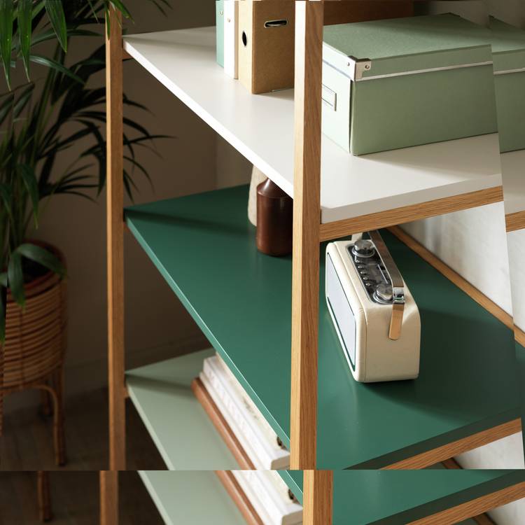 Habitat Jive Tall Shelving Unit - Green