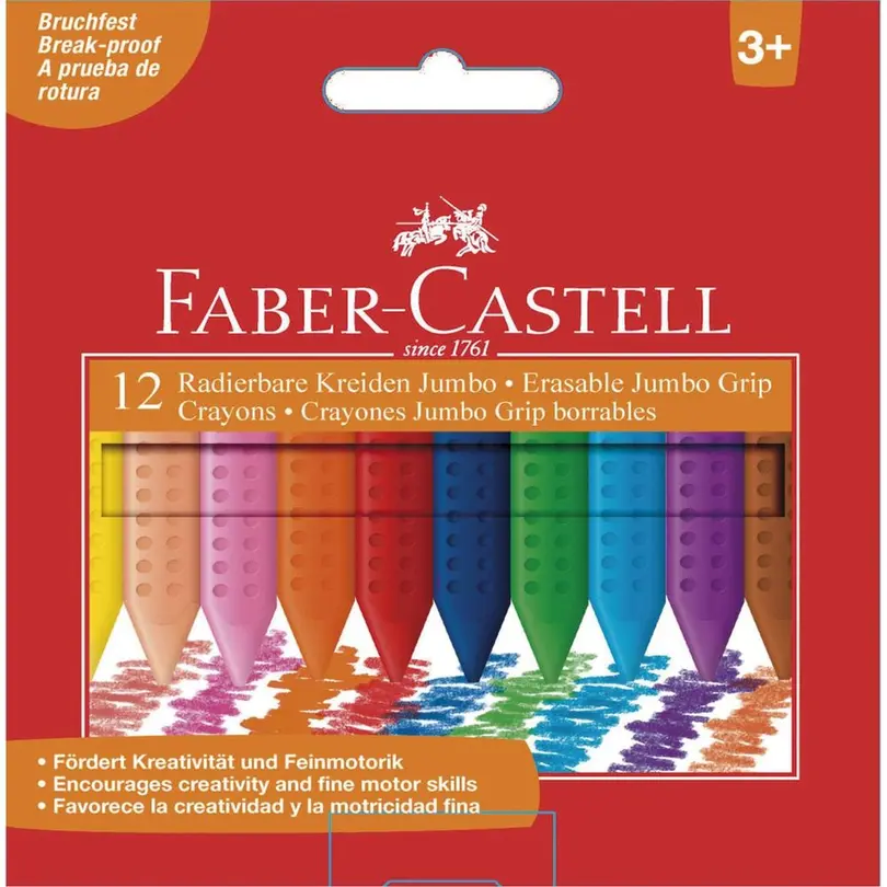 Farbstifte 12er-Set Jumbo Grip