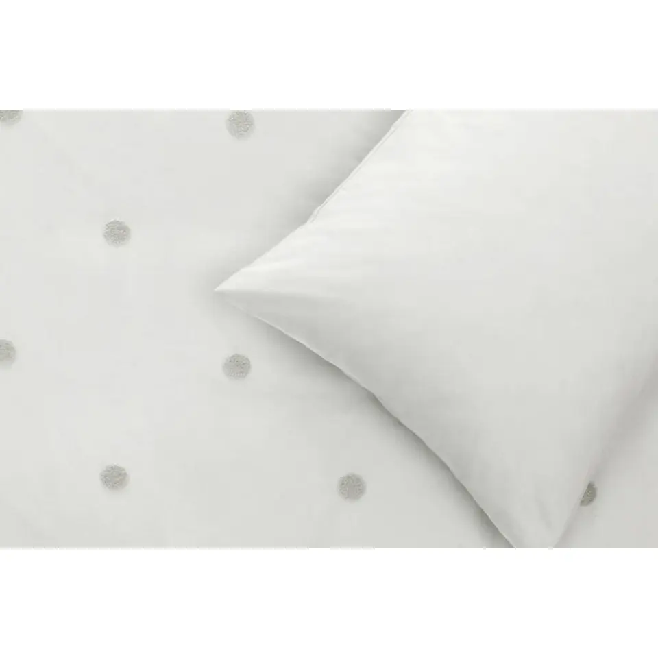 Dekbedovertrek Eva - wit - 240x200/220 cm
