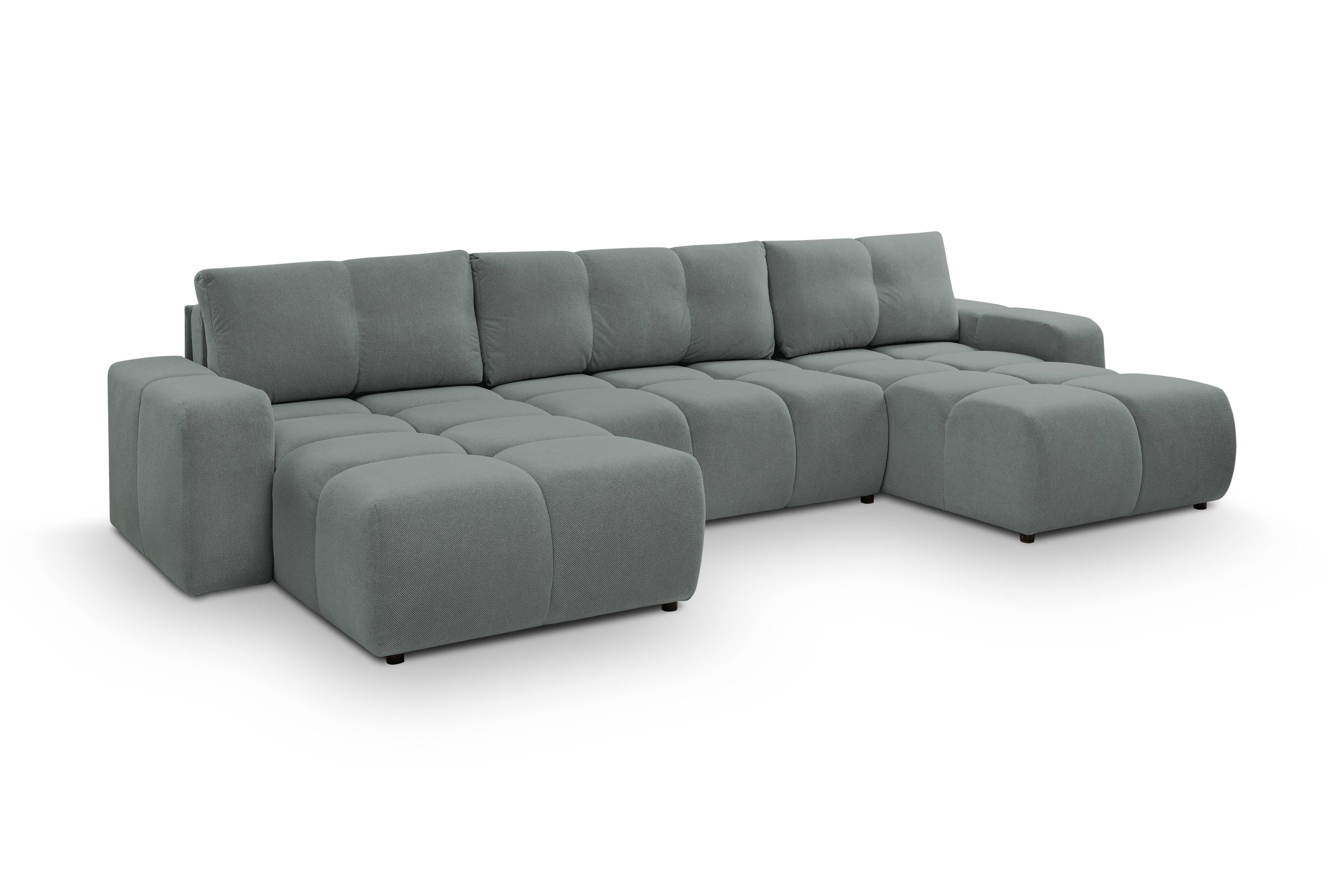 U-slaapbank SOLA chenille