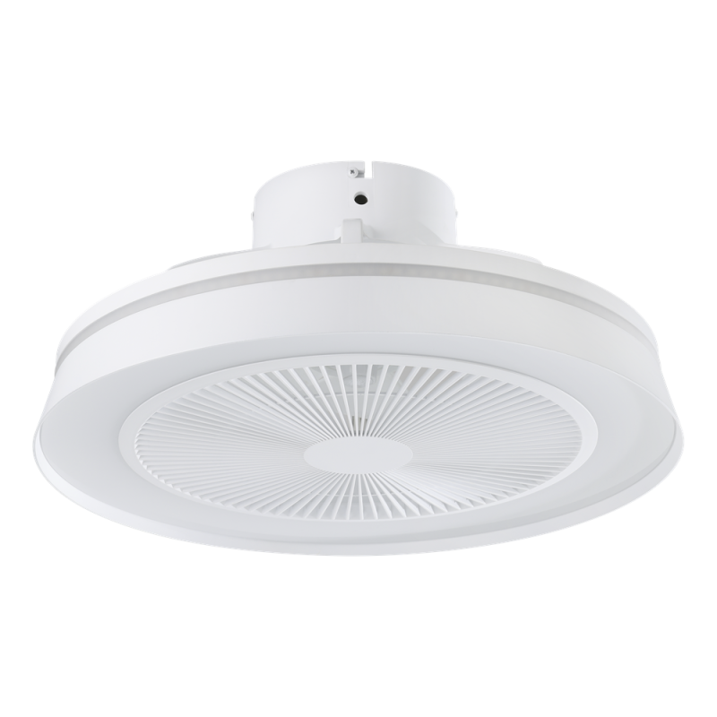 Ventilateur de plafond LED Vallonia RGB blanc Ø 48 cm 25,2 W EGLO