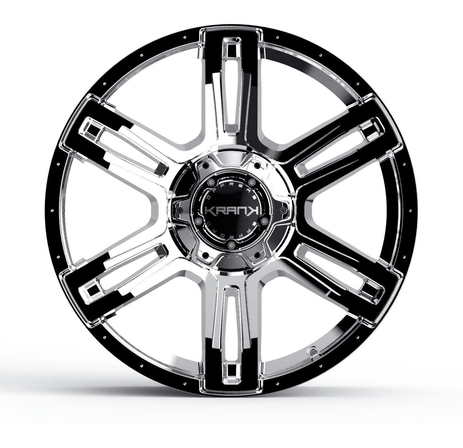 Krank Caliper Alloy Wheel/Rim, Chrome