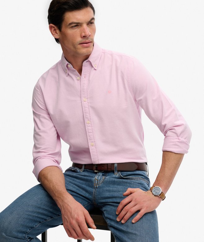Preppy Oxford Long Sleeve Shirt