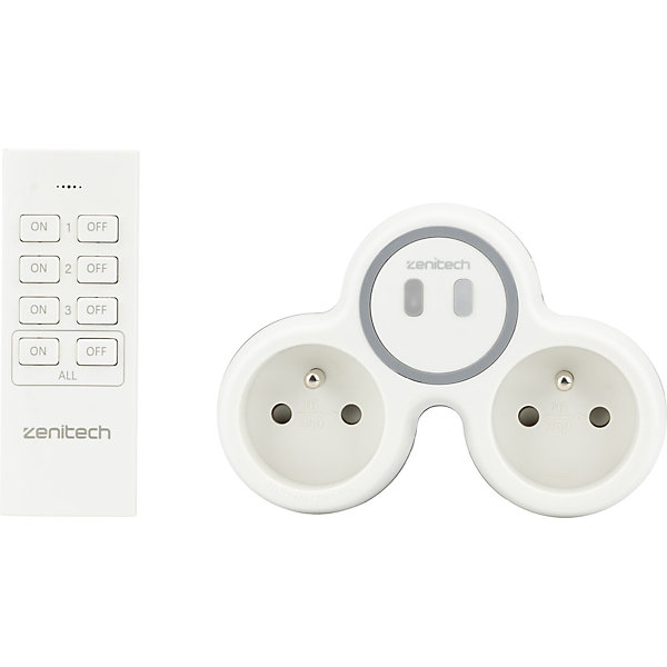 Biplite 2300W   télécommande Blanc - Bolea - Zenitech