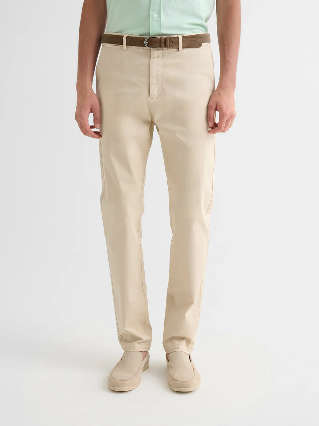 Chino regular stretch taille élastiquée