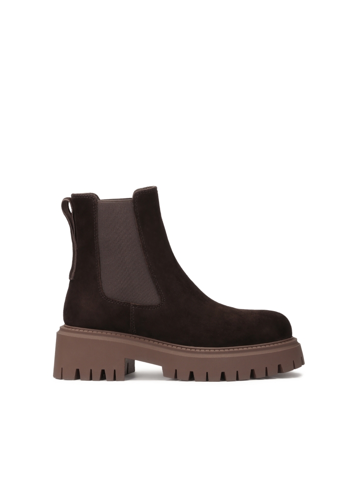 Suede Chelsea boots