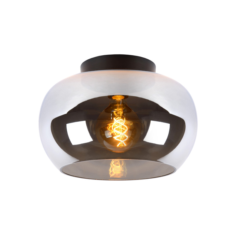 Plafonnier Judi fumé Ø 30,5 cm E27 40 W LUCIDE