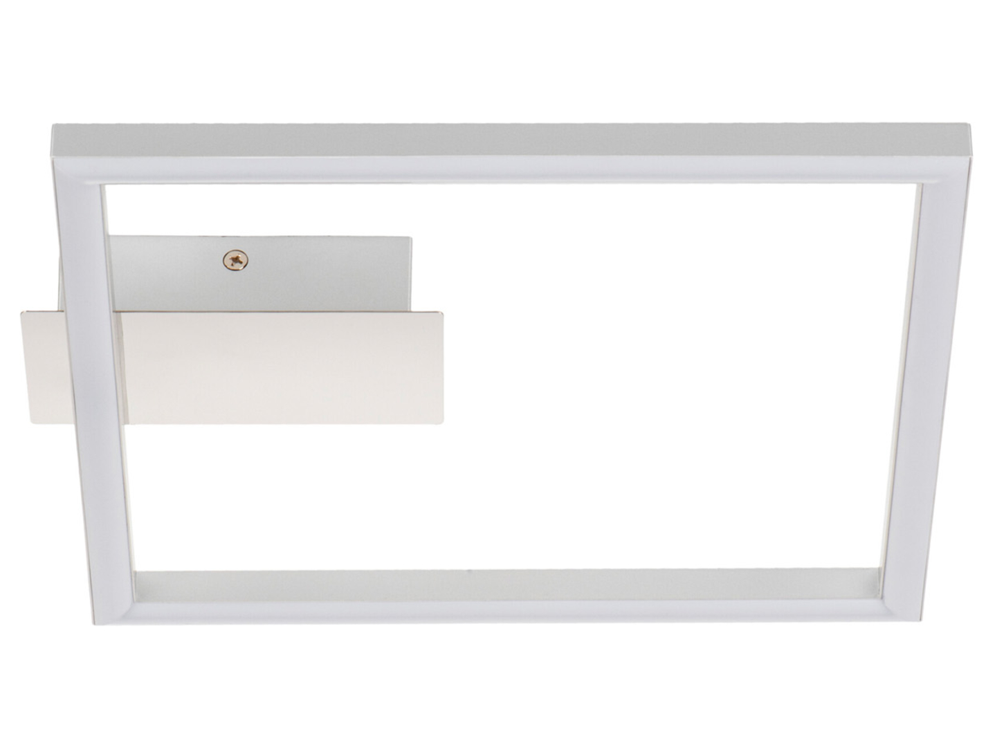 Plafon Caxia LED 25 cm aluminiowy srebrny
