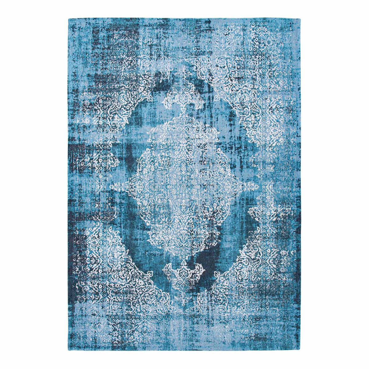 Louis De Poortere vloerkleed Storm - blauw - 140x200cm