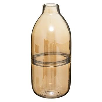 Wazon Line szklany 30cm amber
