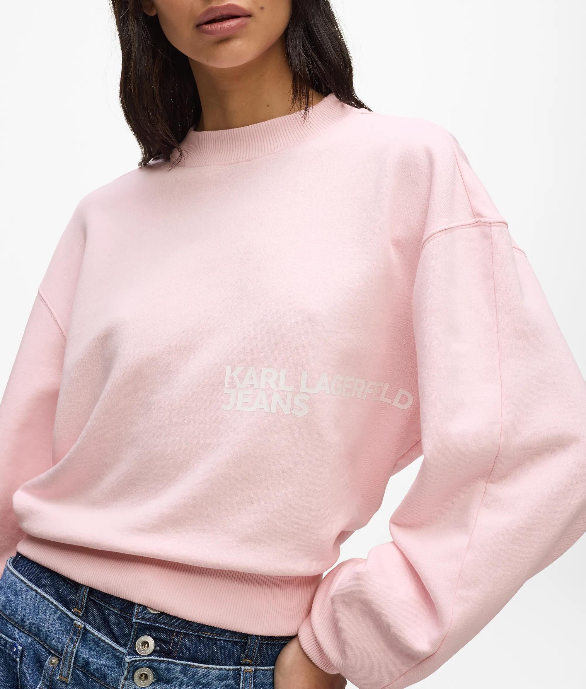 Sweat-shirt à manches froncées