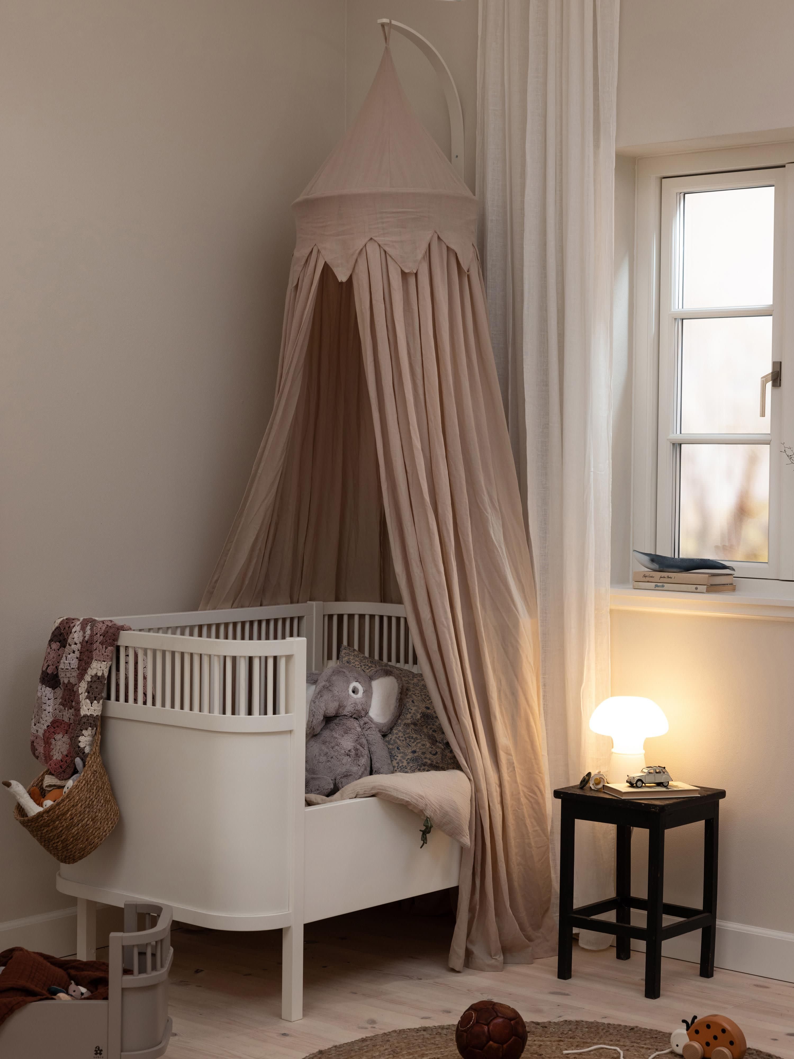 Betthimmel Stars aus Bio-Baumwolle