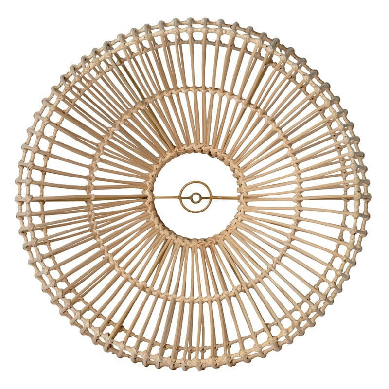 - Abat-jour en rotin 50cm