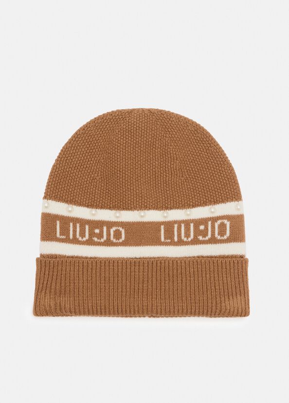 Berretto beanie con logo