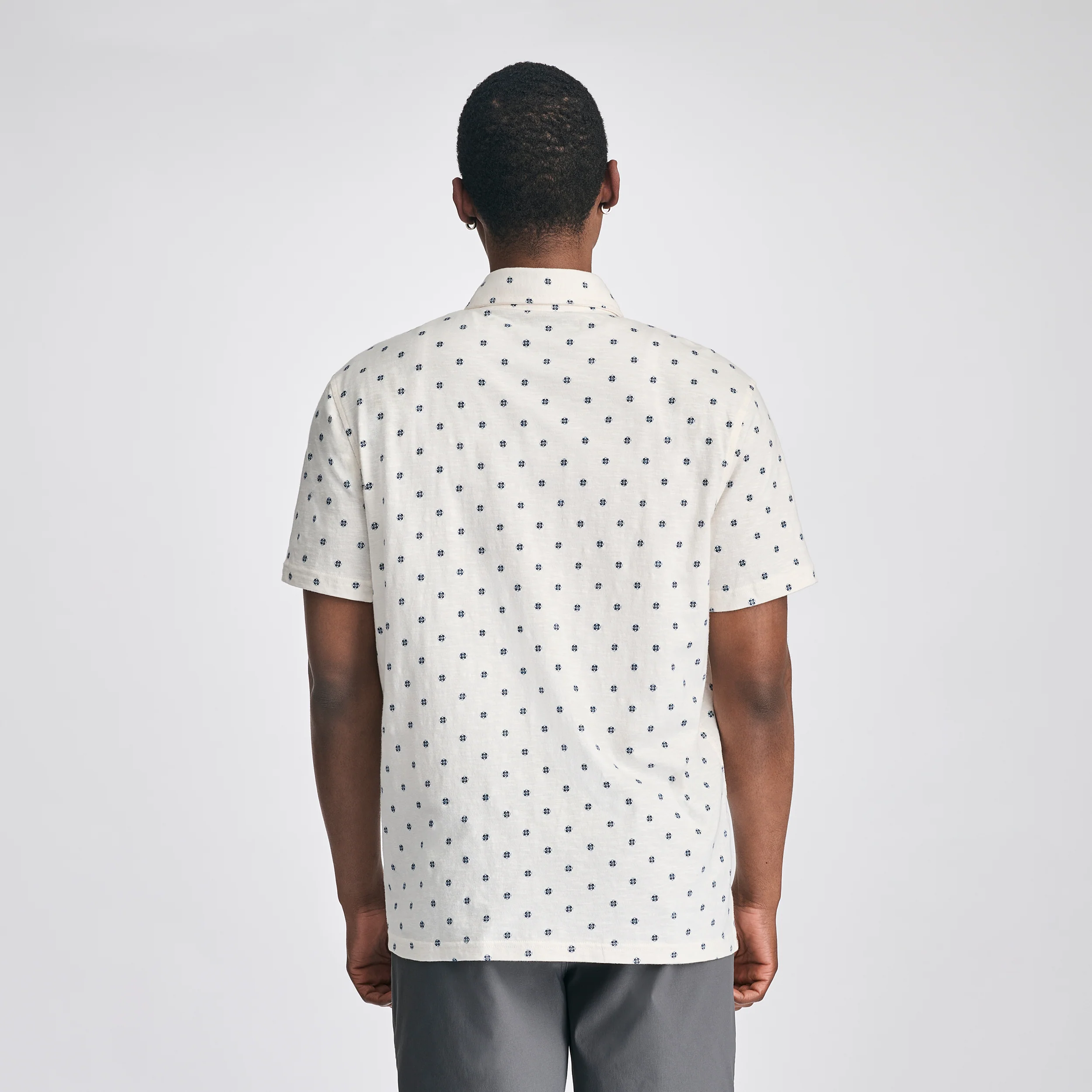 Men's Knit Baja Pocket Button-Up Shirt