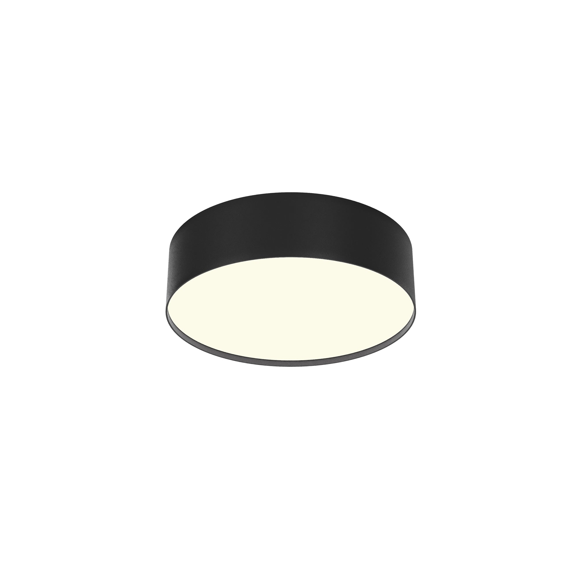 Maytoni plafondlamp Zon - Zwart - 22x22x6 cm