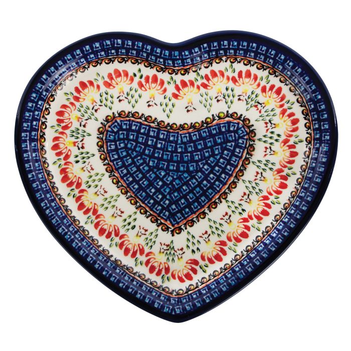 Talerz serce (27,4x25CM)