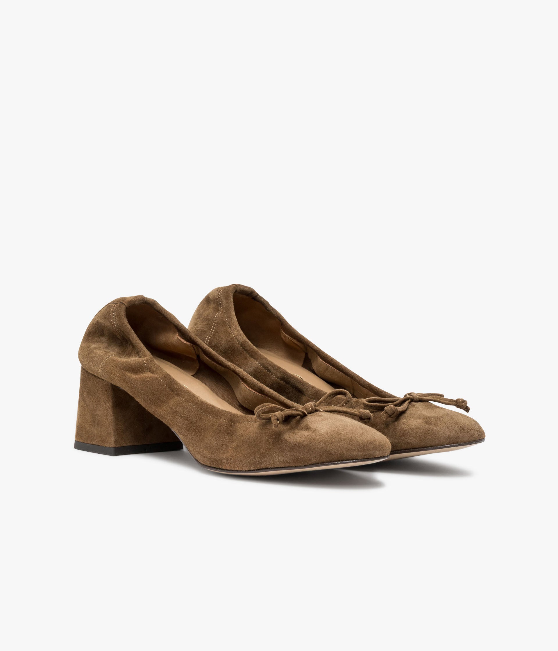 Ballerine Camille havane