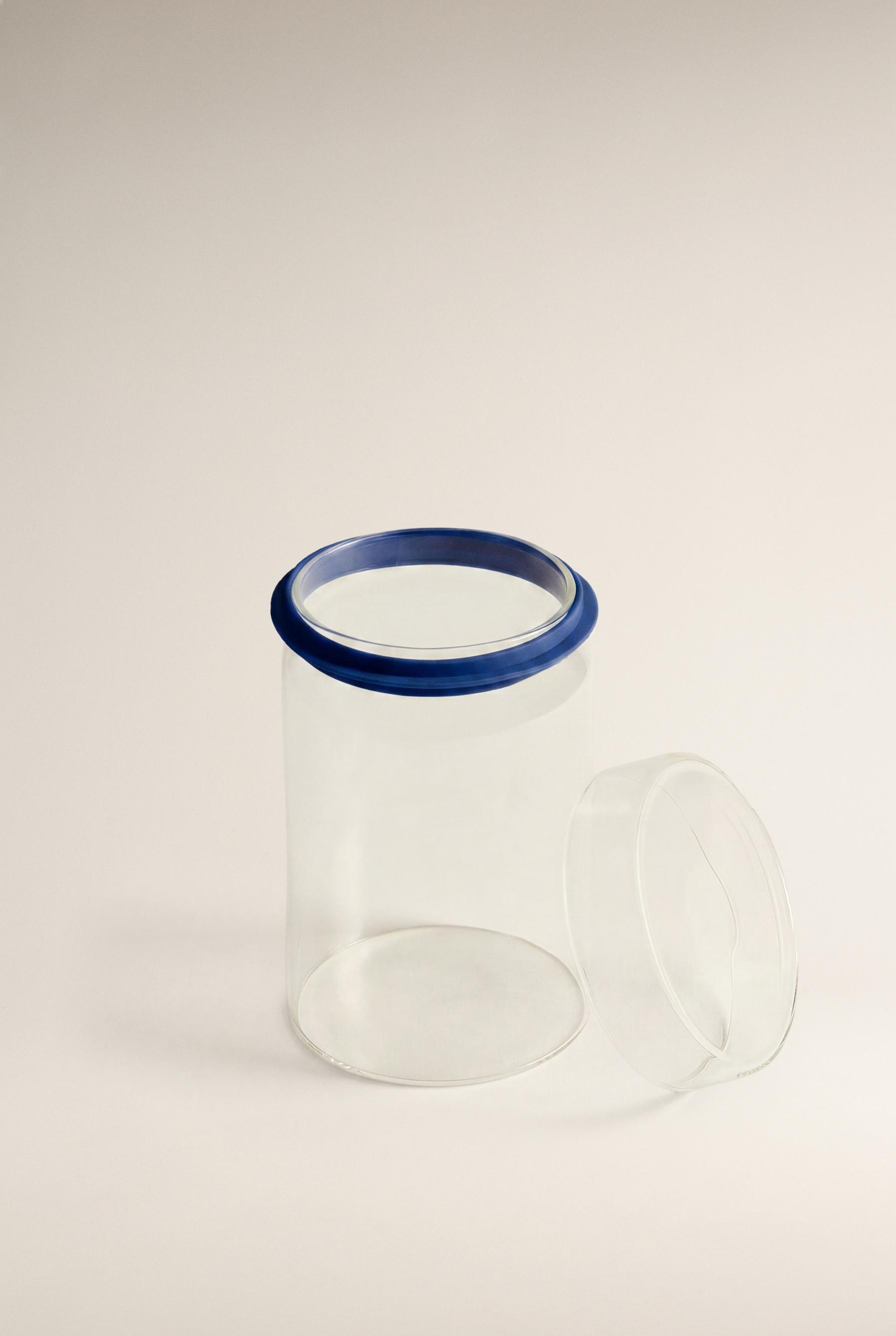 Bote almacenaje borosilicato 15 cm