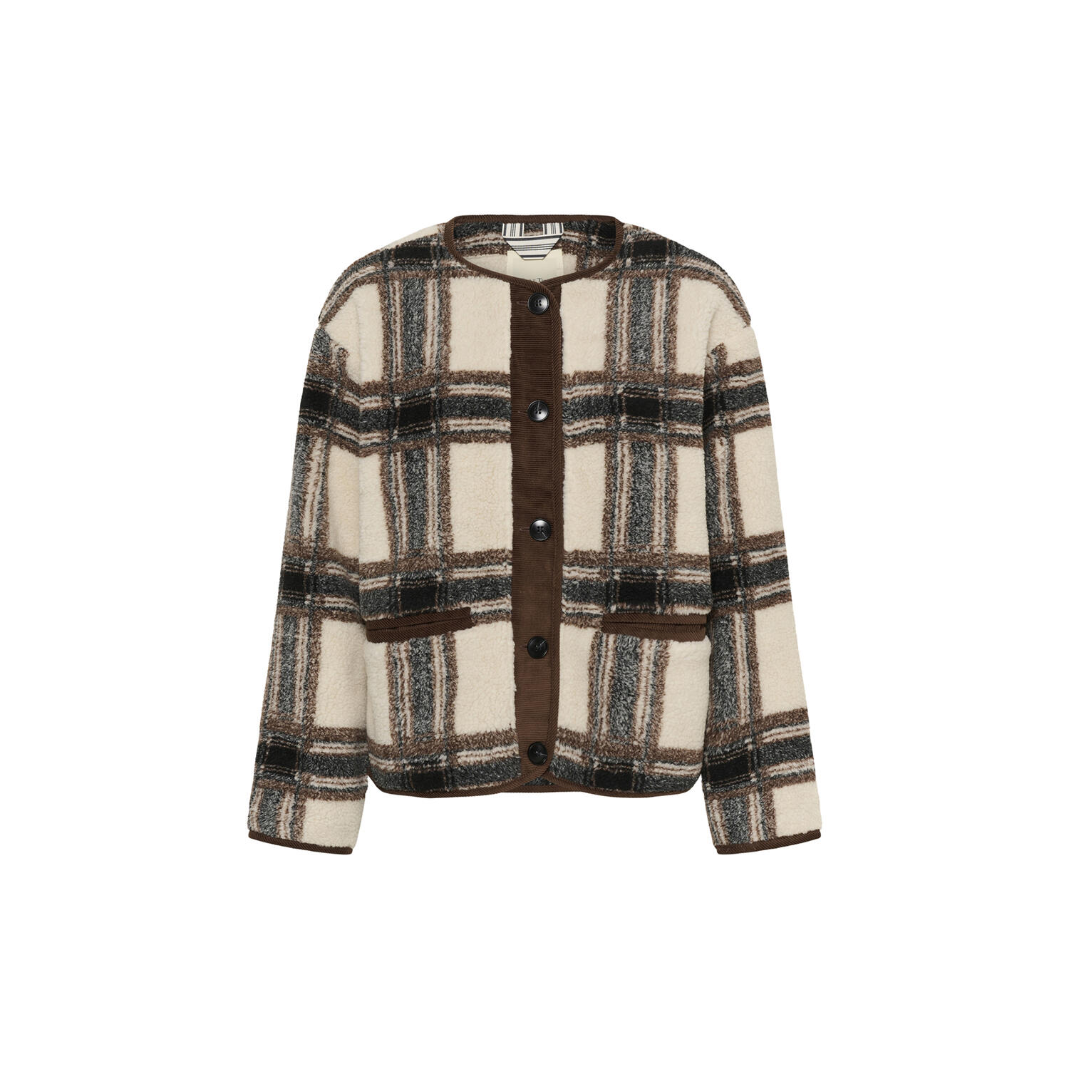 YsabellPW Jacket, brown check