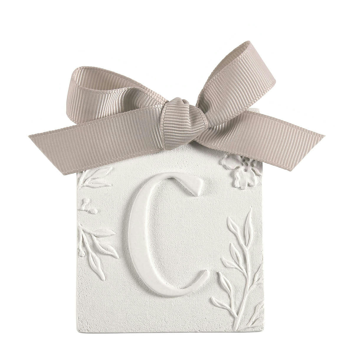 - Décor parfumé lettre C - Fleur de Coton