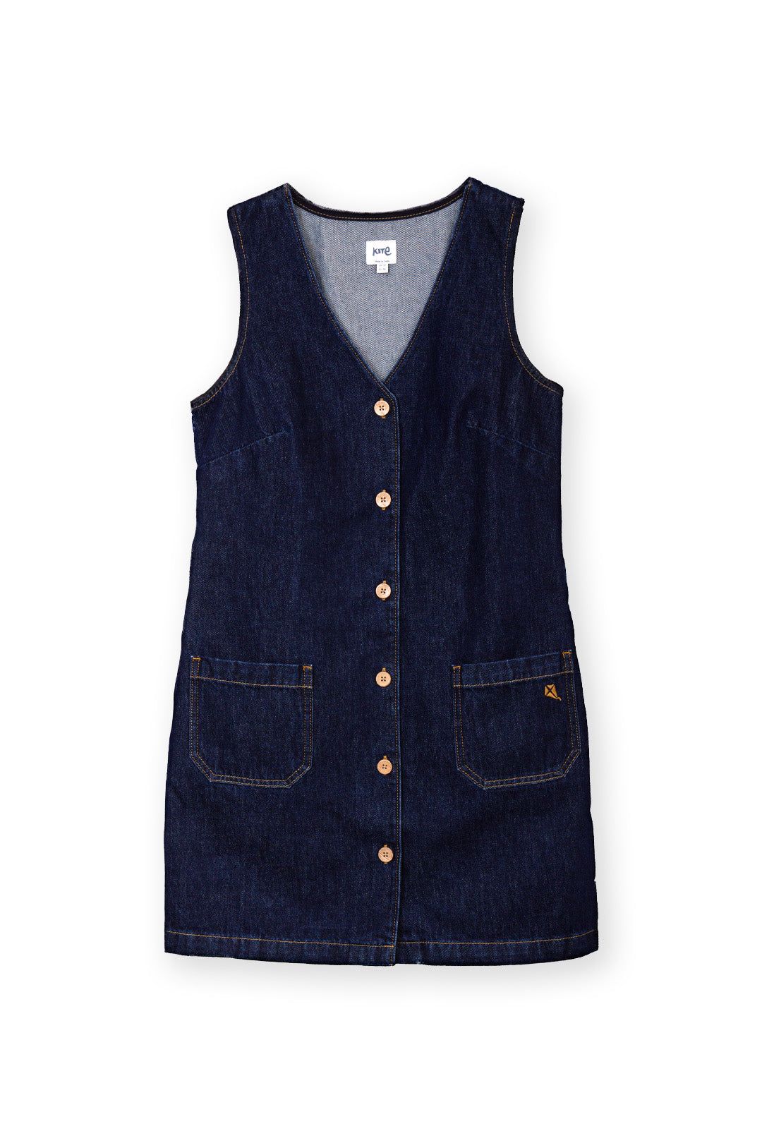 Kite Purewell Denim Pinafore Dress