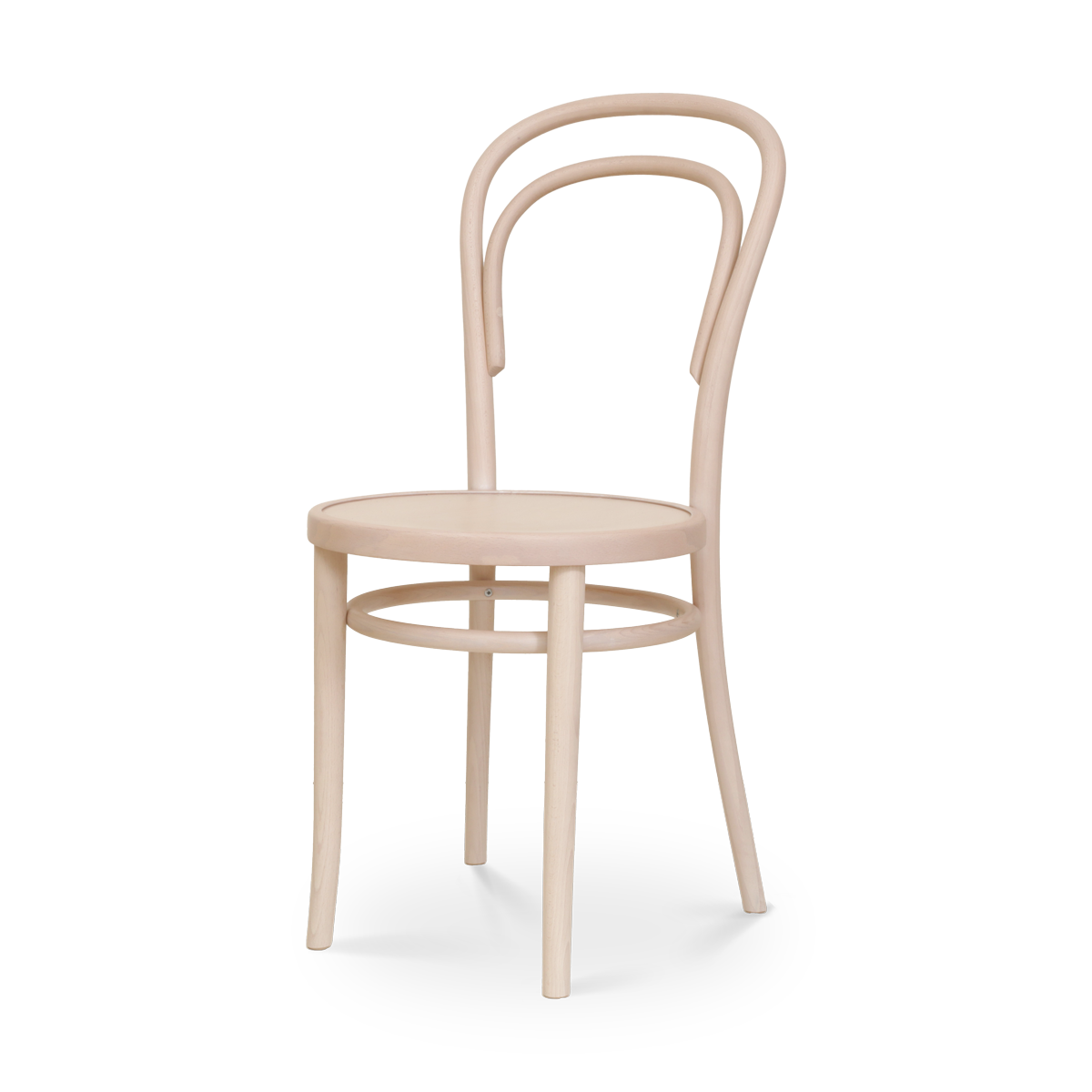 Fameg Vienna Thonet No.14 Houten Bistrostoel Whitewash