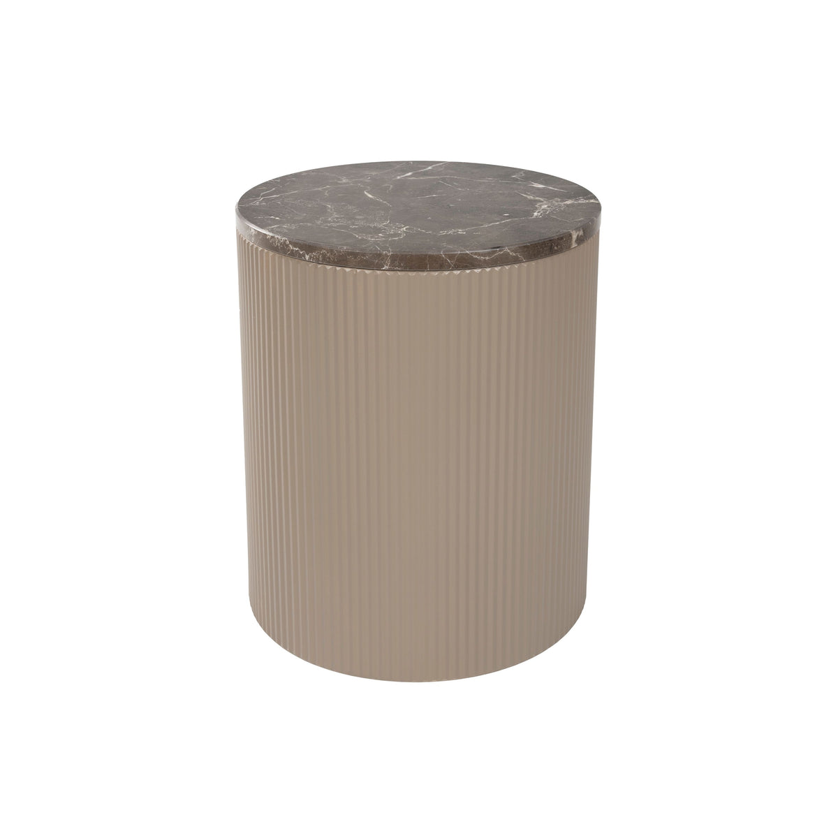 Housecraft Living Anna Bijzettafel Rond 35 cm Beige