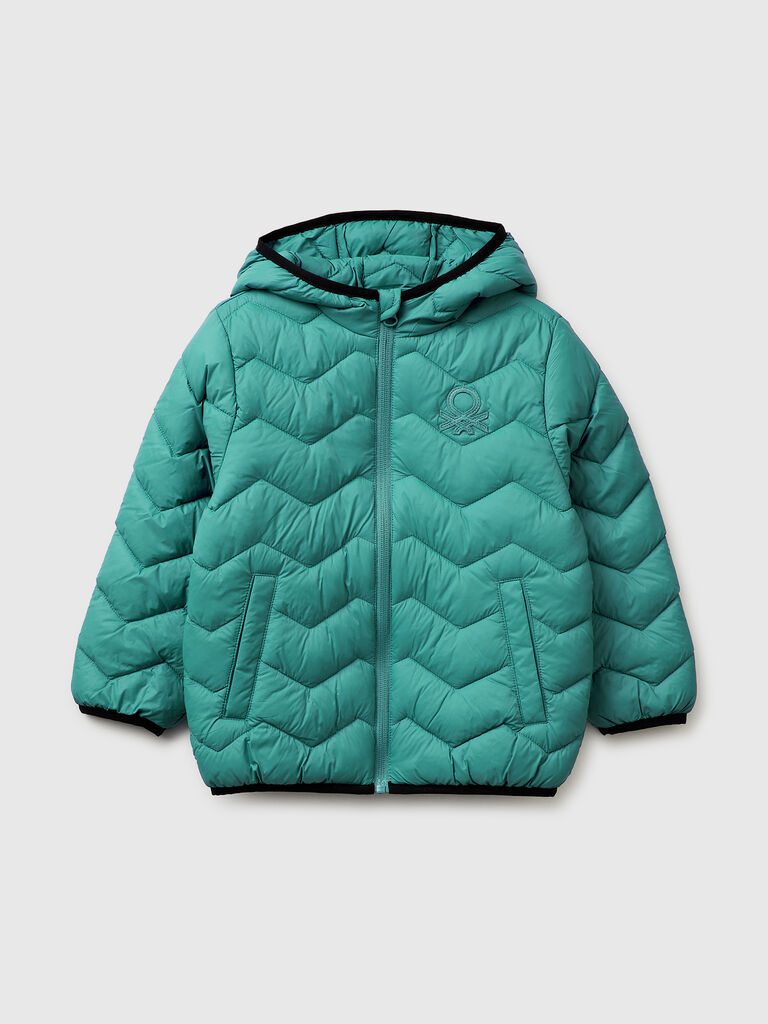 Padded jacket with hood