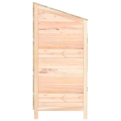 NNEVL Garden Shed 55x52x112 cm Solid Wood Fir