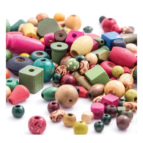 Assorted Wooden Beads