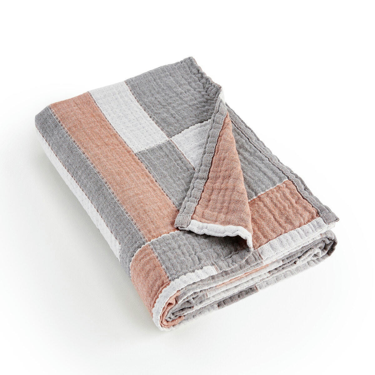 Plaid gaze de coton lavé, Louisa