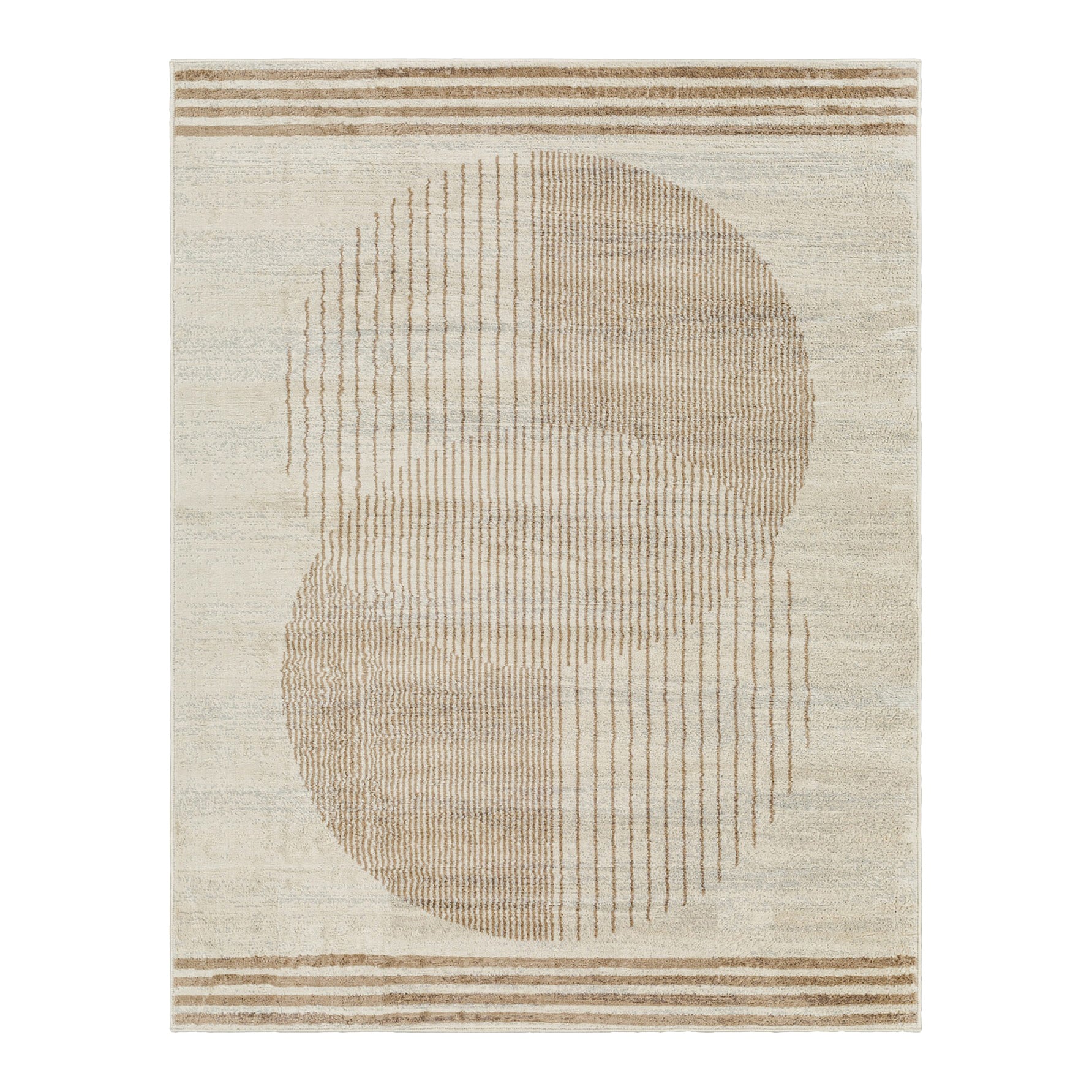 by fonQ Weeve Vloerkleed 160 x 215 cm - Licht Beige