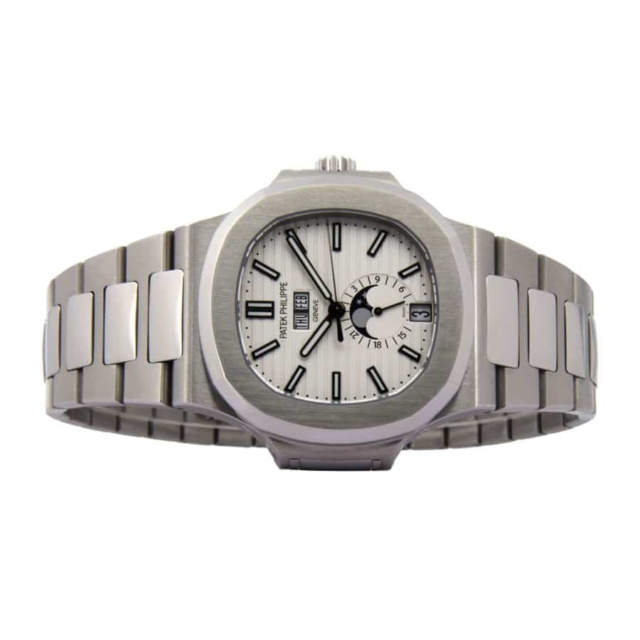 Patek Philippe Nautilus Annual Calendar 5726 “White Dial” Super Accurate Clone