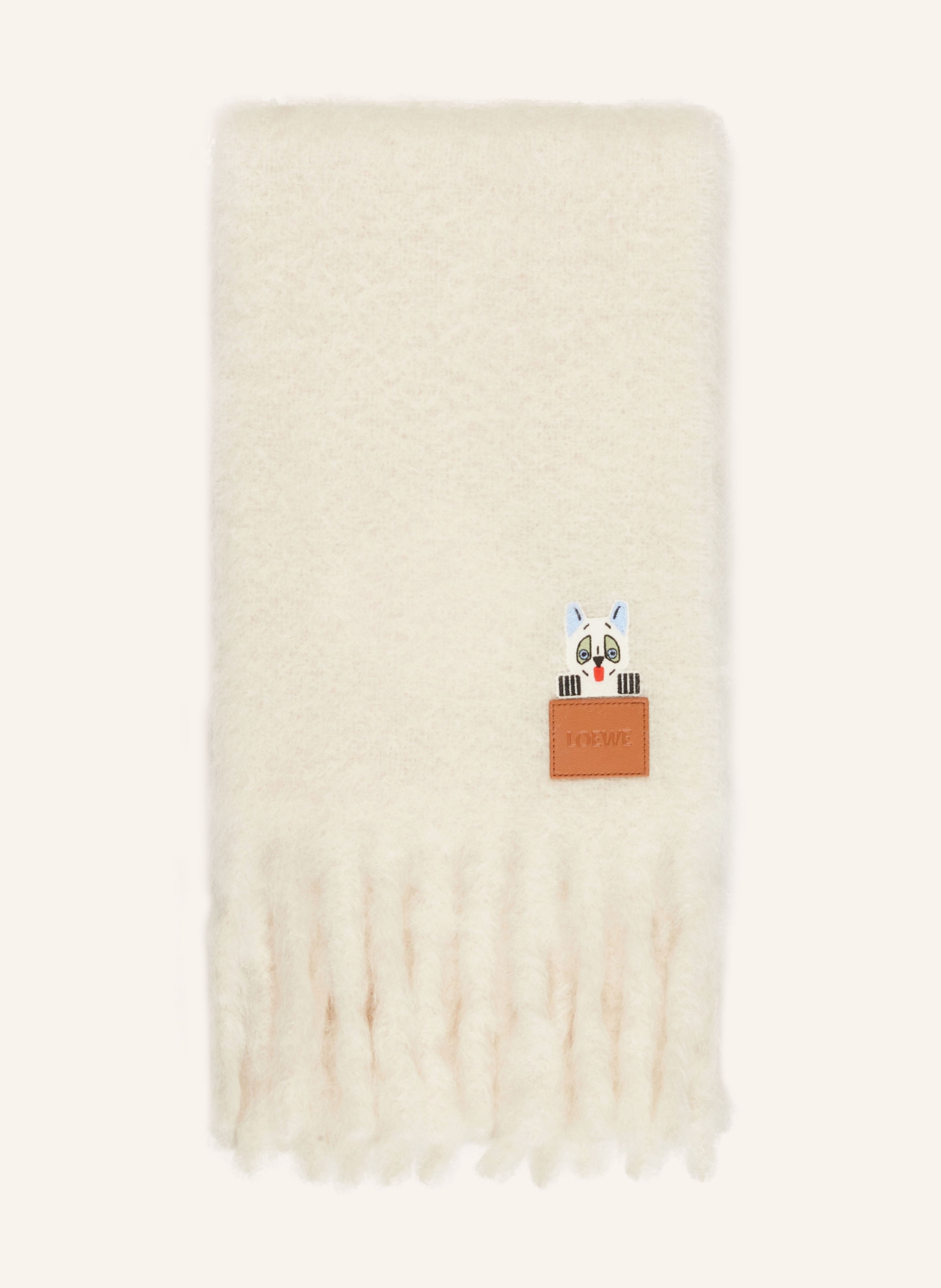 LOEWE Schal mit Mohair