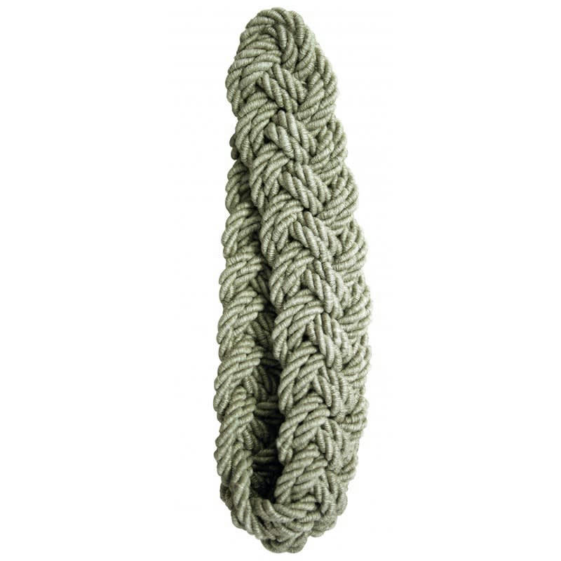 PETITE SHETLAND - - Embrasse rideaux textile magnétique sans perçage - Lin