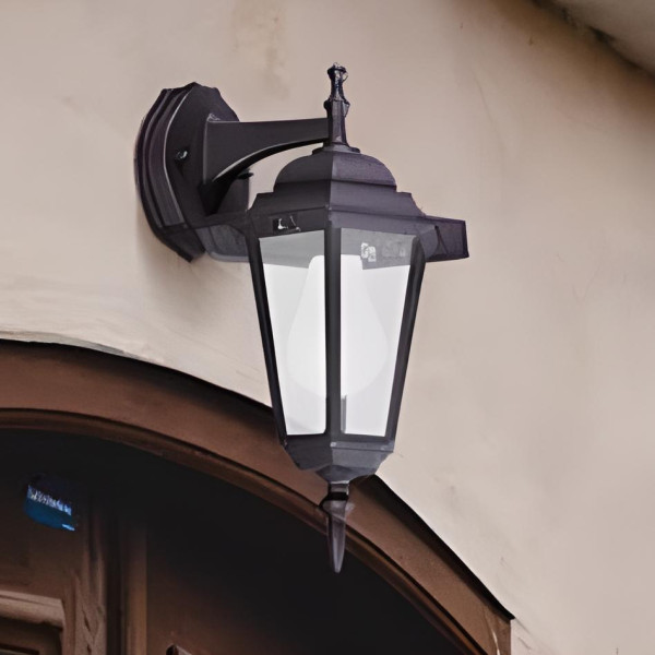 Kinkiet zewnętrznyczarny STANDARD 1xE27x60W IP44 Kaja