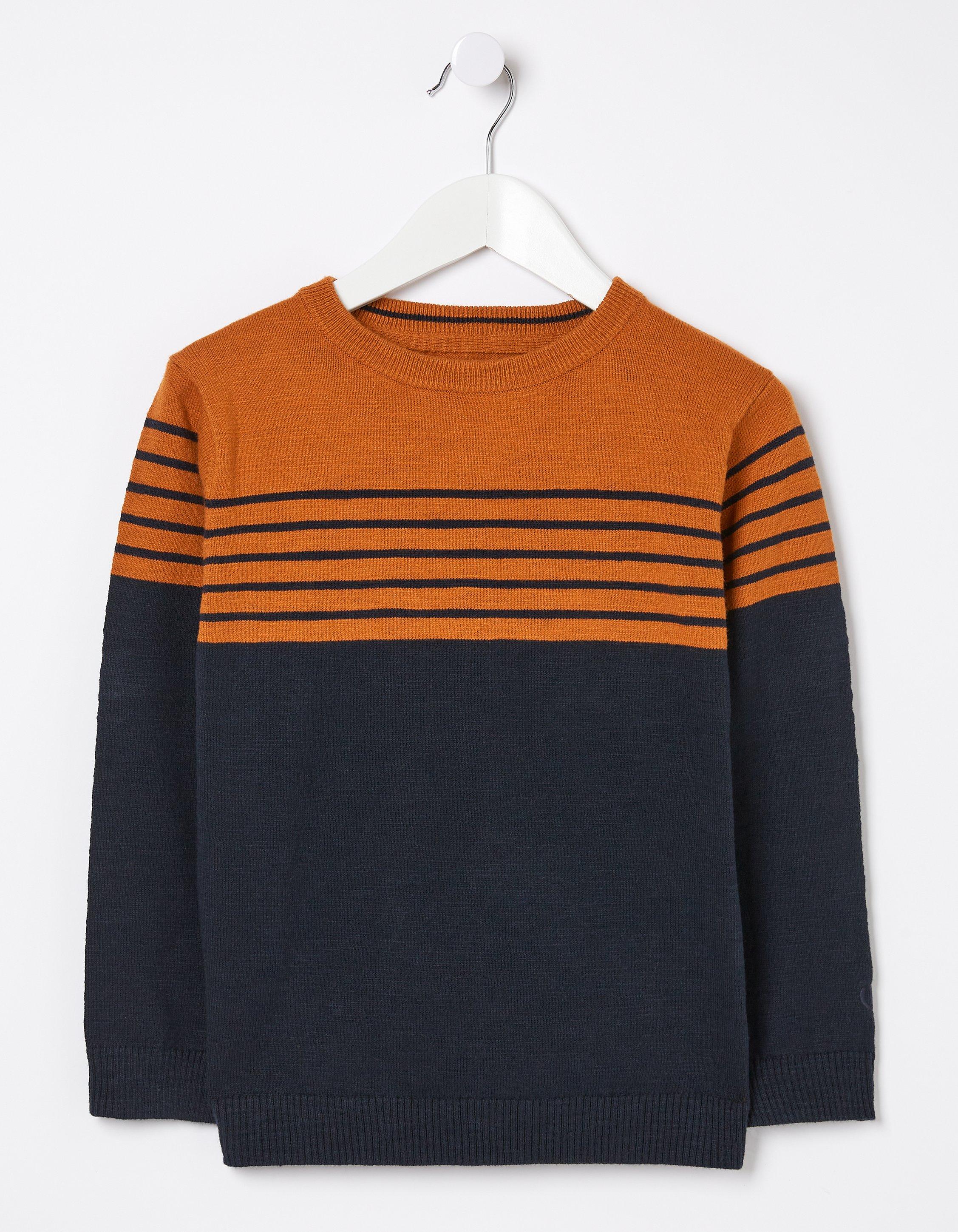Stripe Crew Neck Jumper