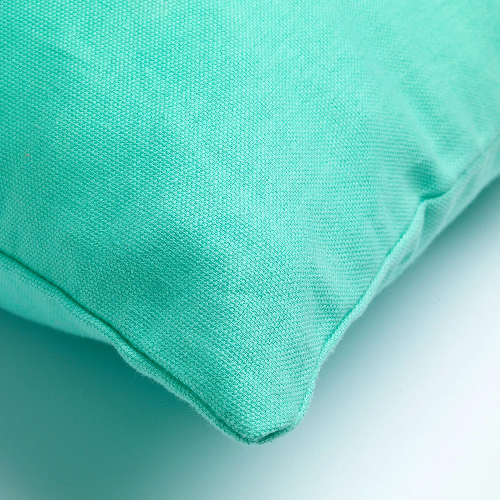 - Coussin - vert en coton 45x45 cm uni