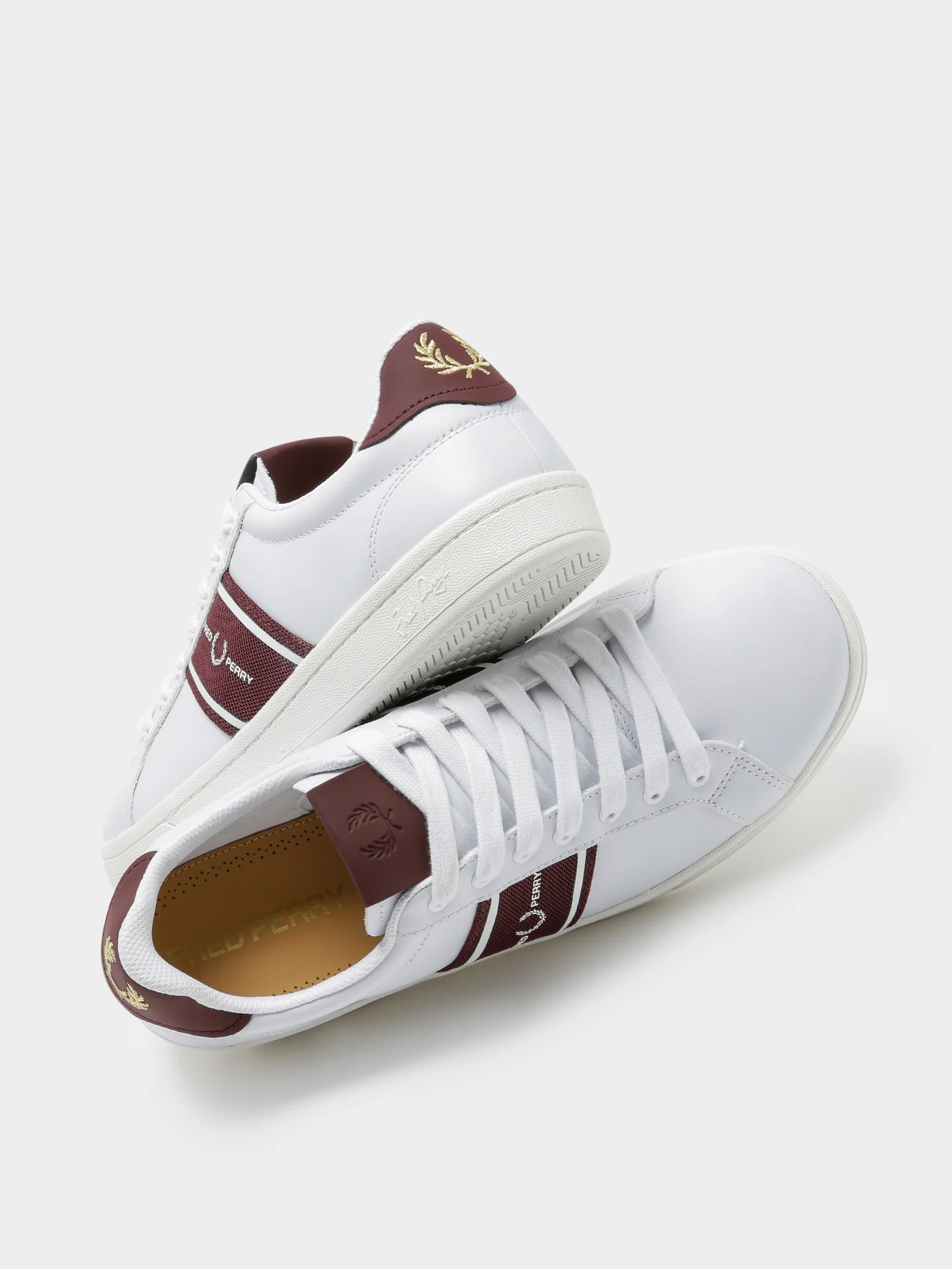 Mens B721 Leather Sneakers