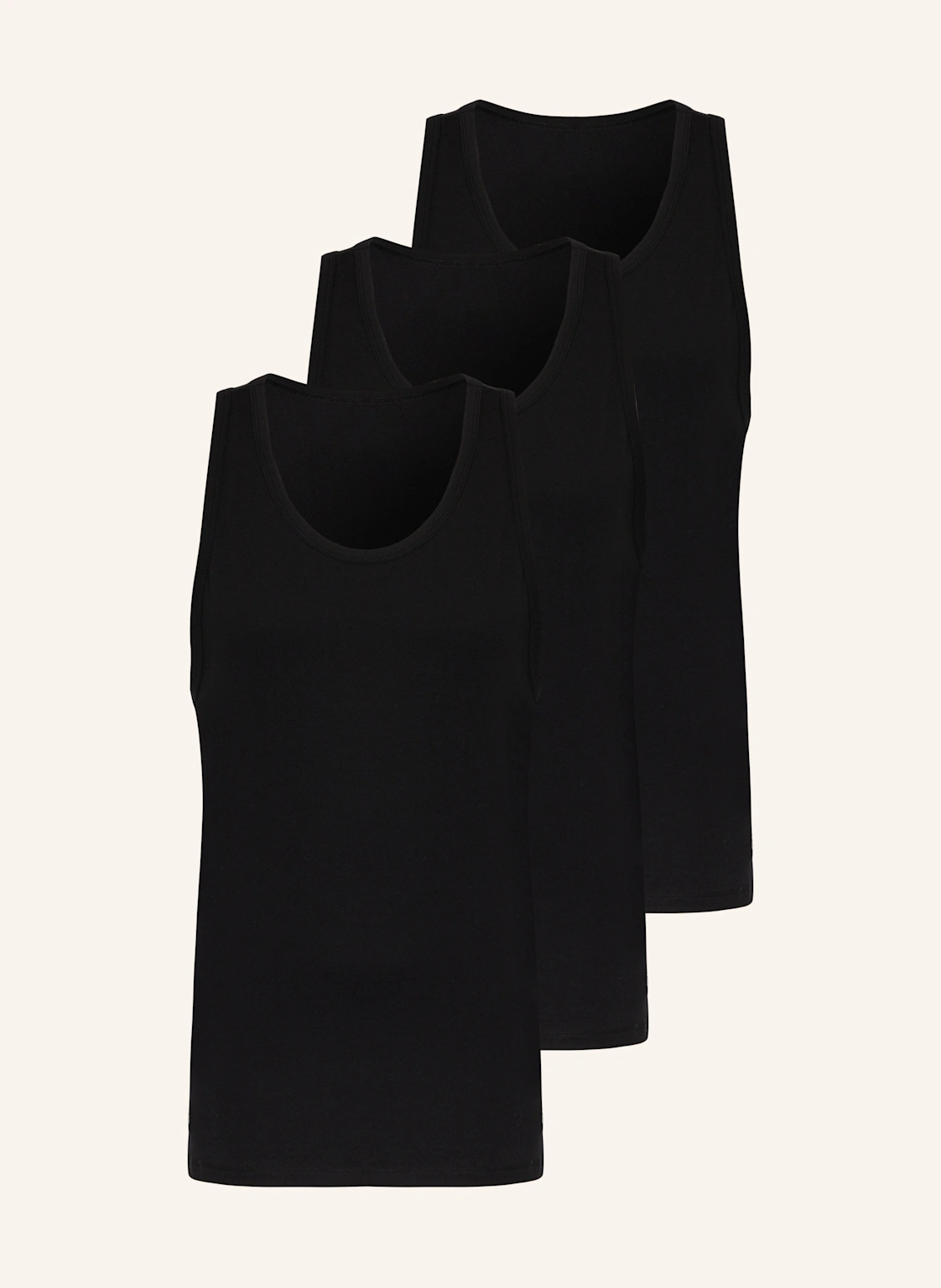 Calvin Klein 3er-Pack Unterhemden COTTON STRETCH BLEND