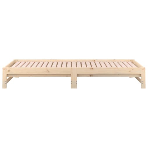 NNEVL Pull-out Day Bed 2x(92x187) cm Solid Wood Pine