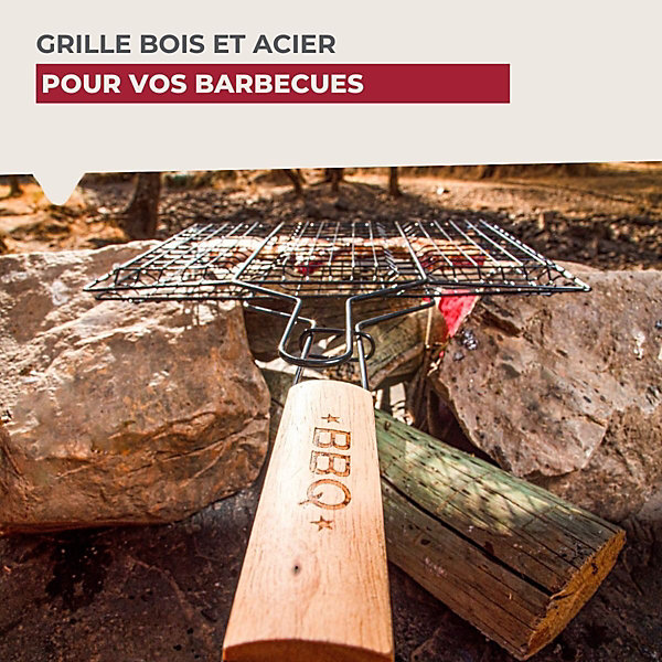 Grille de barbecue 35 x 25,5 x 54 cm Fackelmann BBQ Edition