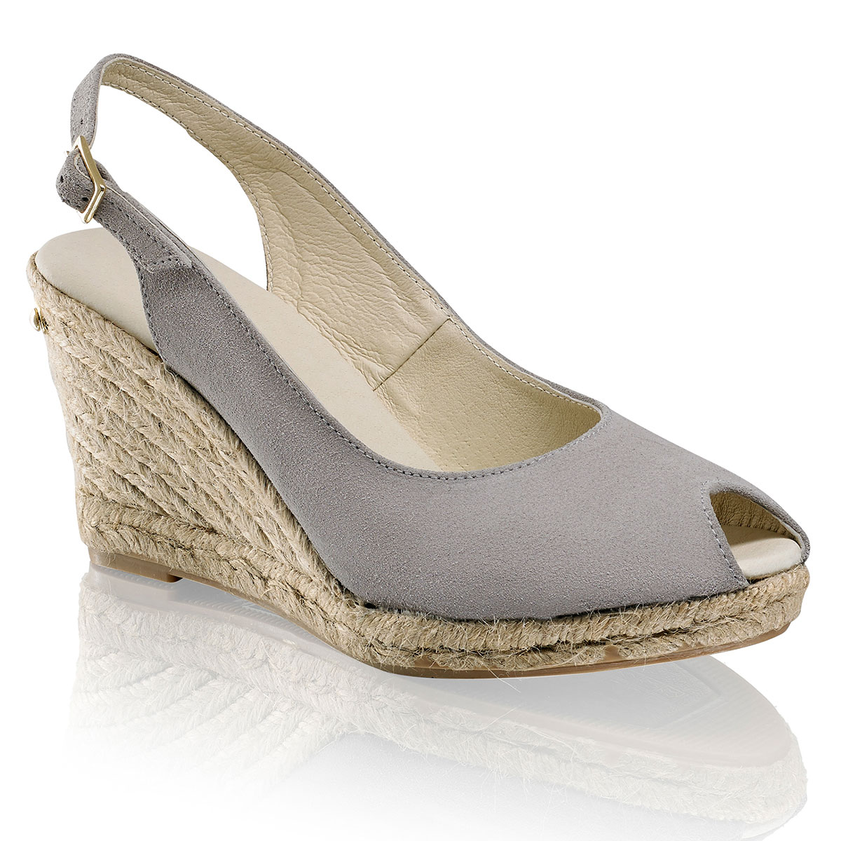 Russell & Bromley CANDYFLOSS Peep Toe Espadrille
