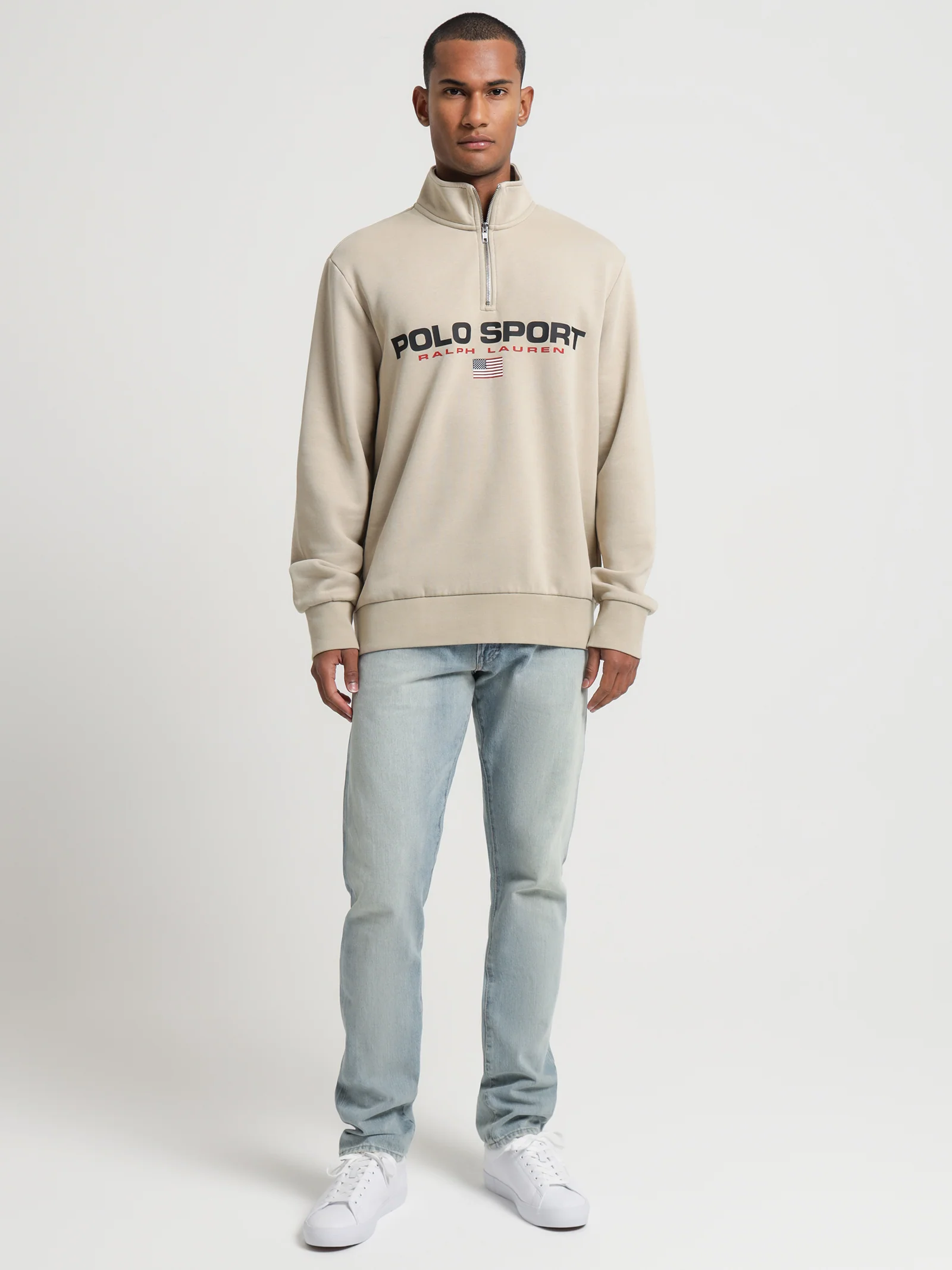Washed Quarter Zip