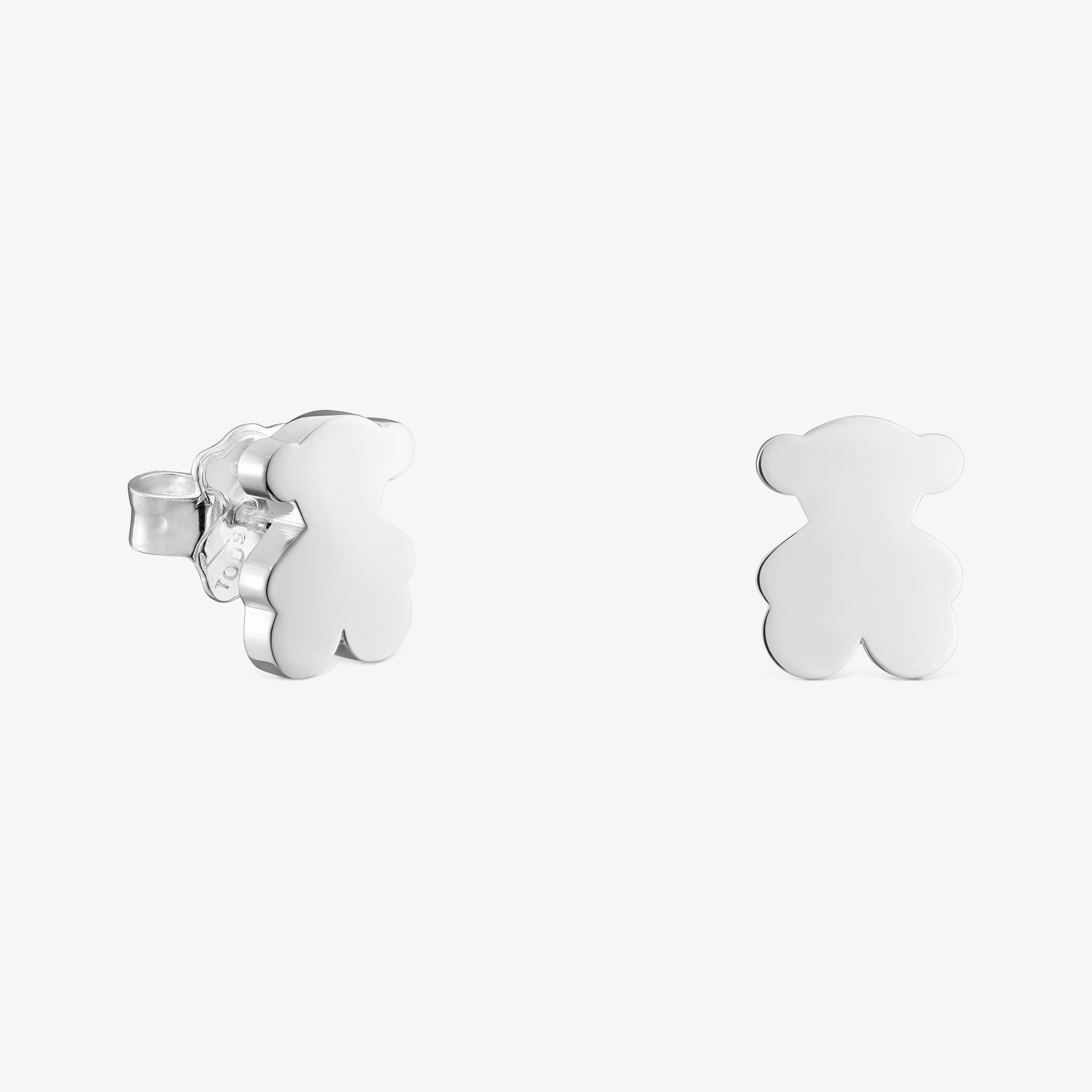 Pendientes oso de plata 10 mm Sweet Dolls