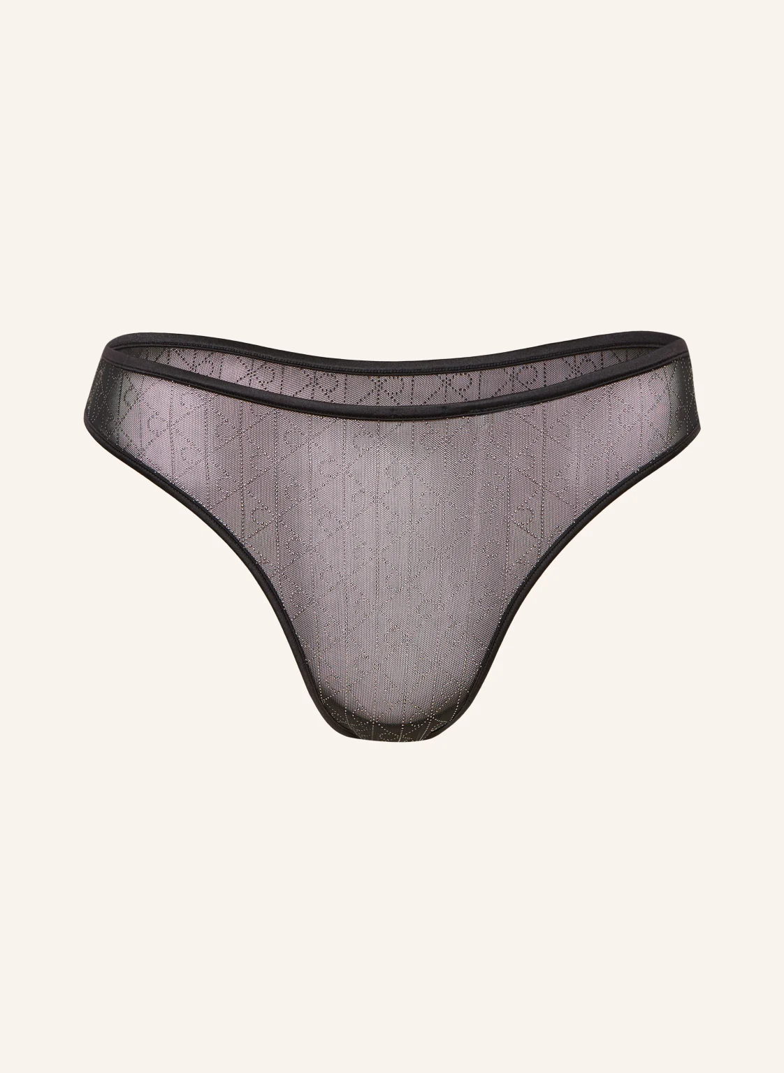 Calvin Klein String MINIMALIST EMBLEM mit Schmucksteinen